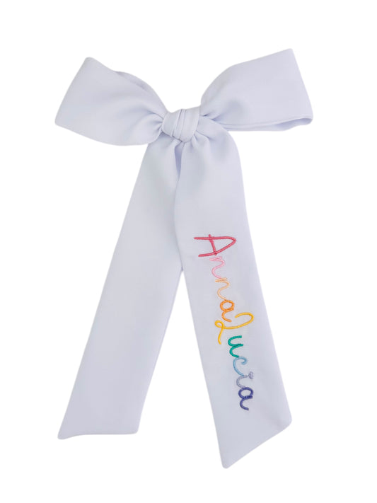 Summery Rainbow Bow