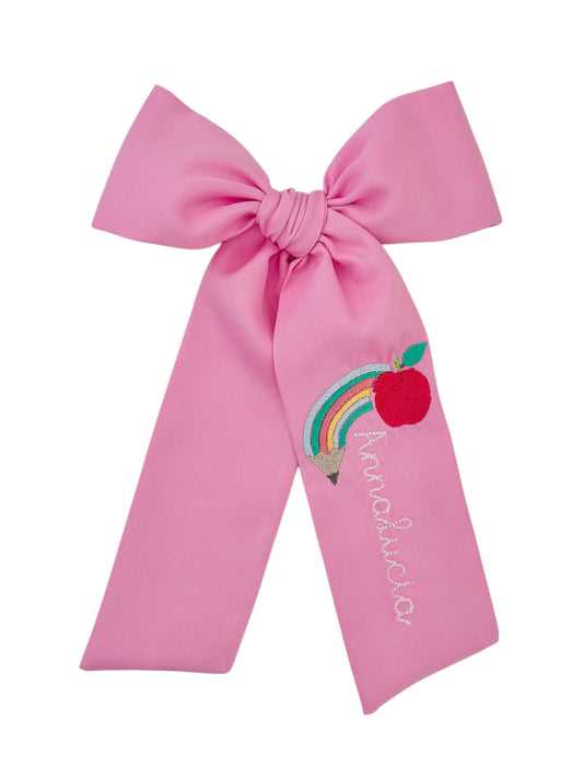 School Pencil Rainbow Name