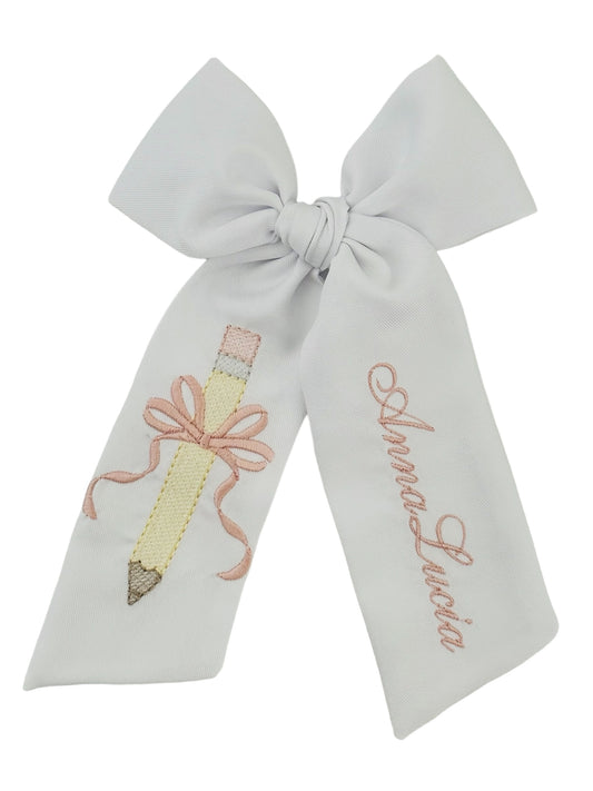 School Pencil Ribbon