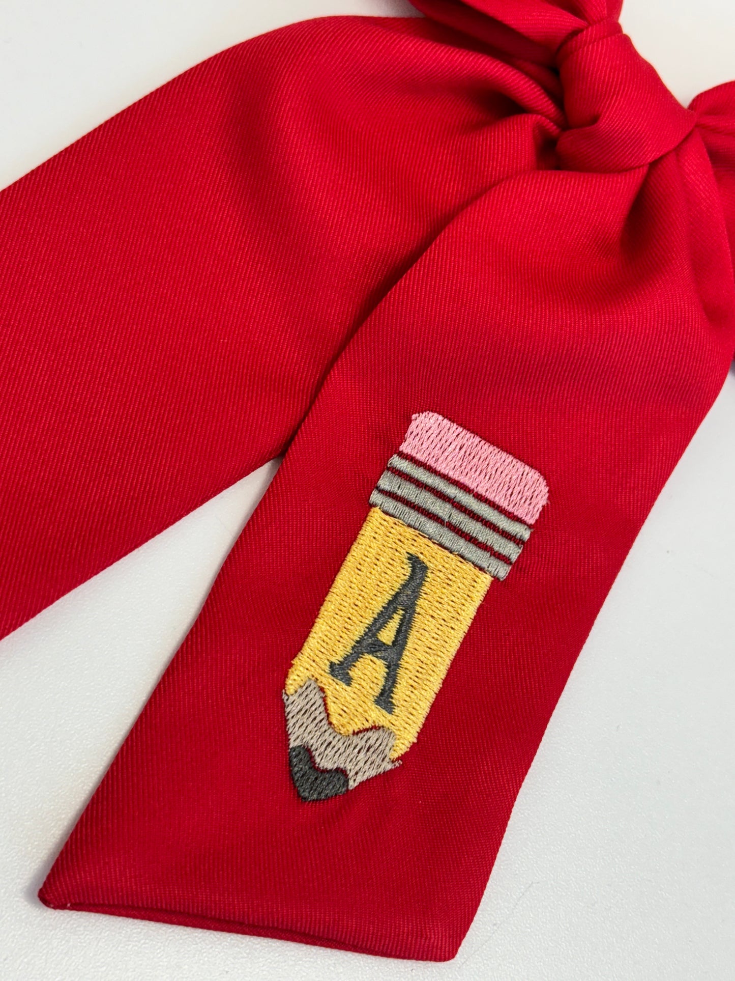 School Pencil Initial