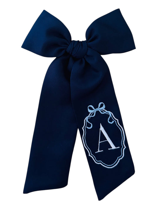 ,A School Coquette Crest Monogram