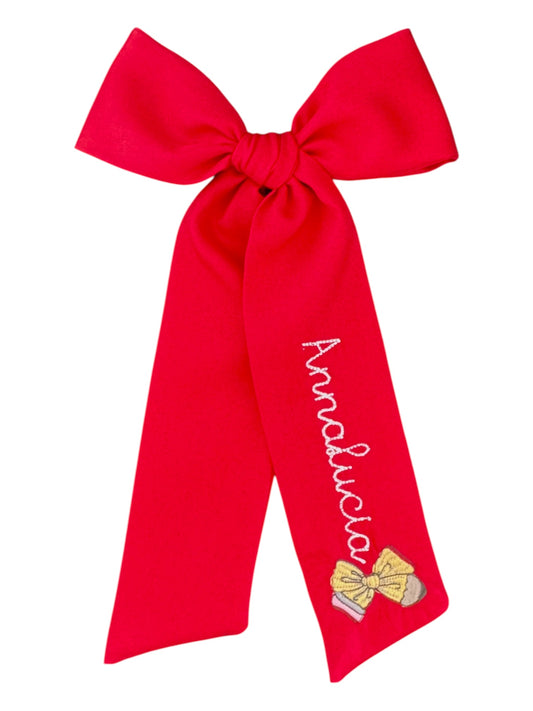 ,A School Pencil Bow