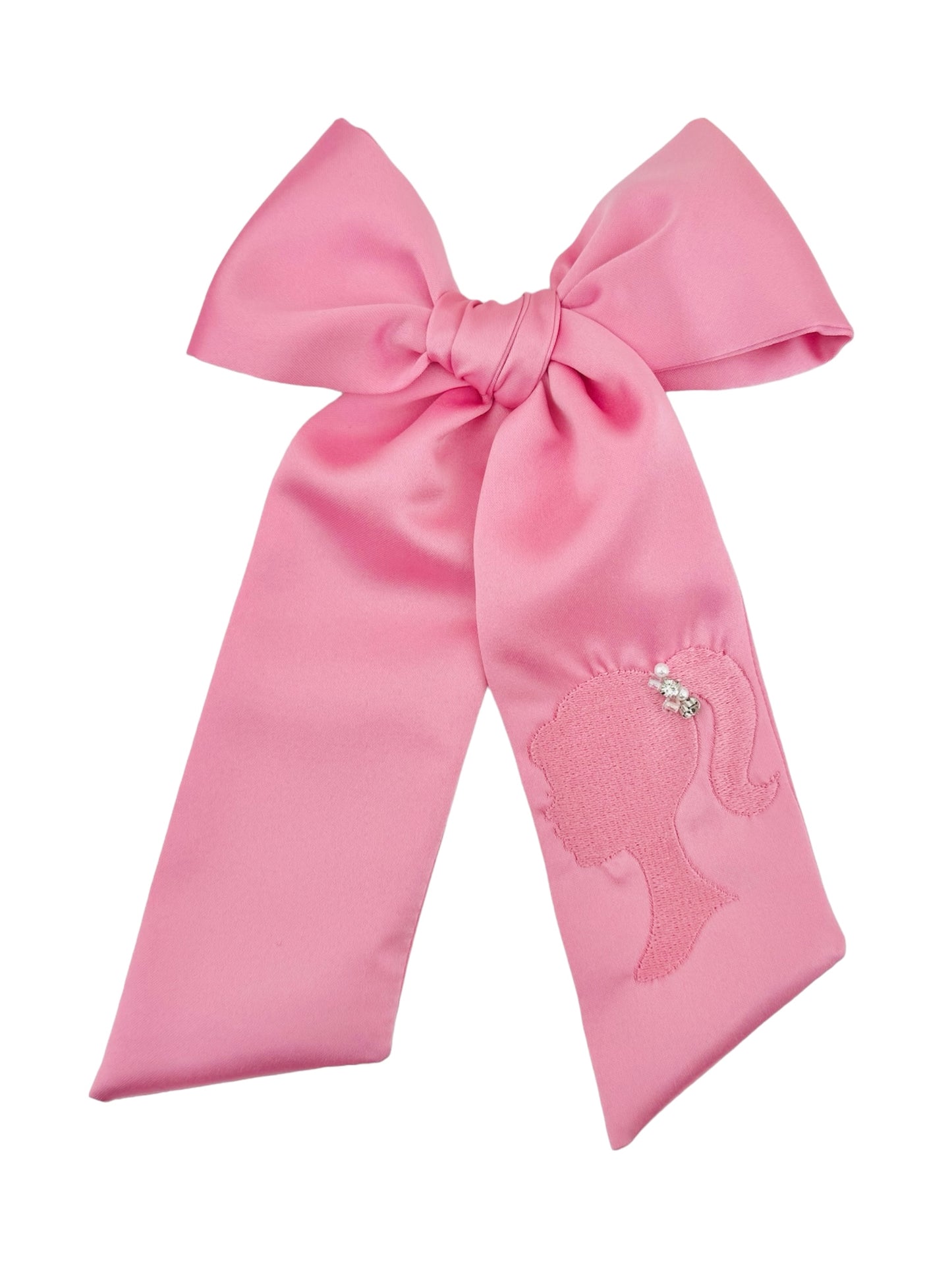 Silhouette Pink Bow