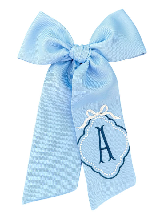 ,A School Dotted Crest Monogram