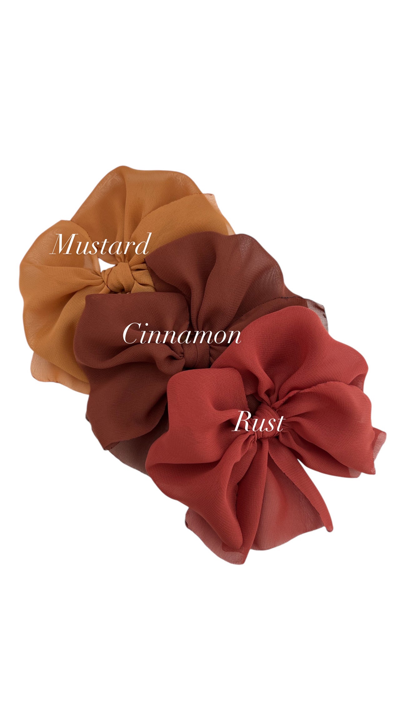 Fall Chiffon Puffers