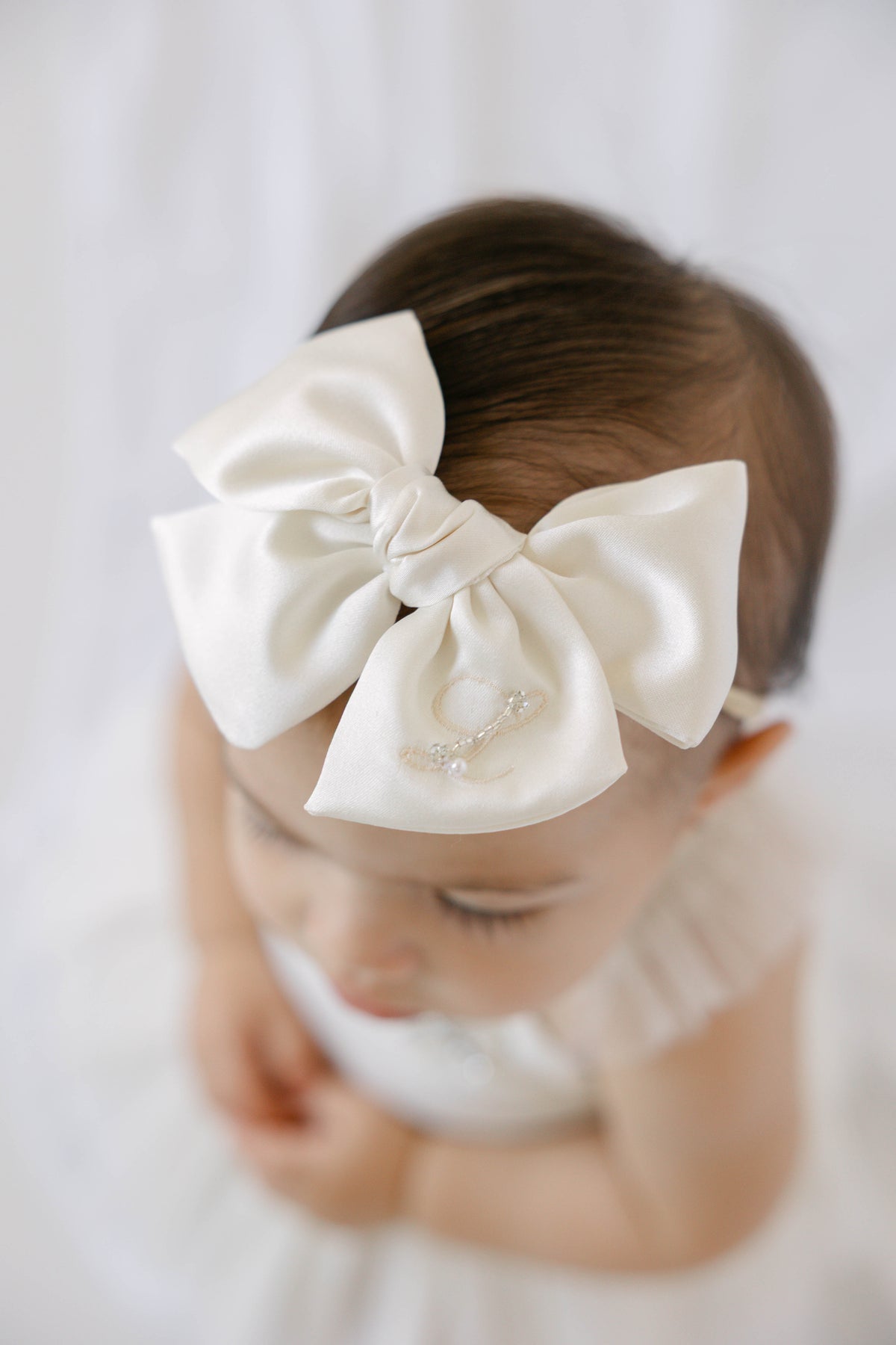 ,Medium Initial Beading Personalized