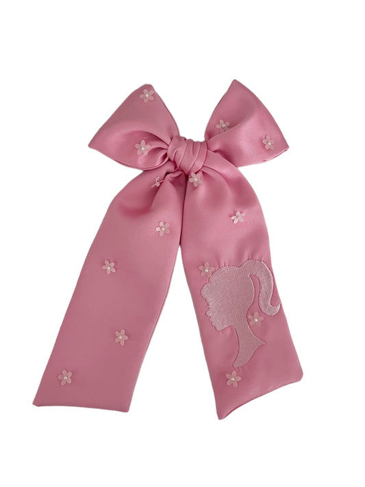 Silhouette Pink Bow ll