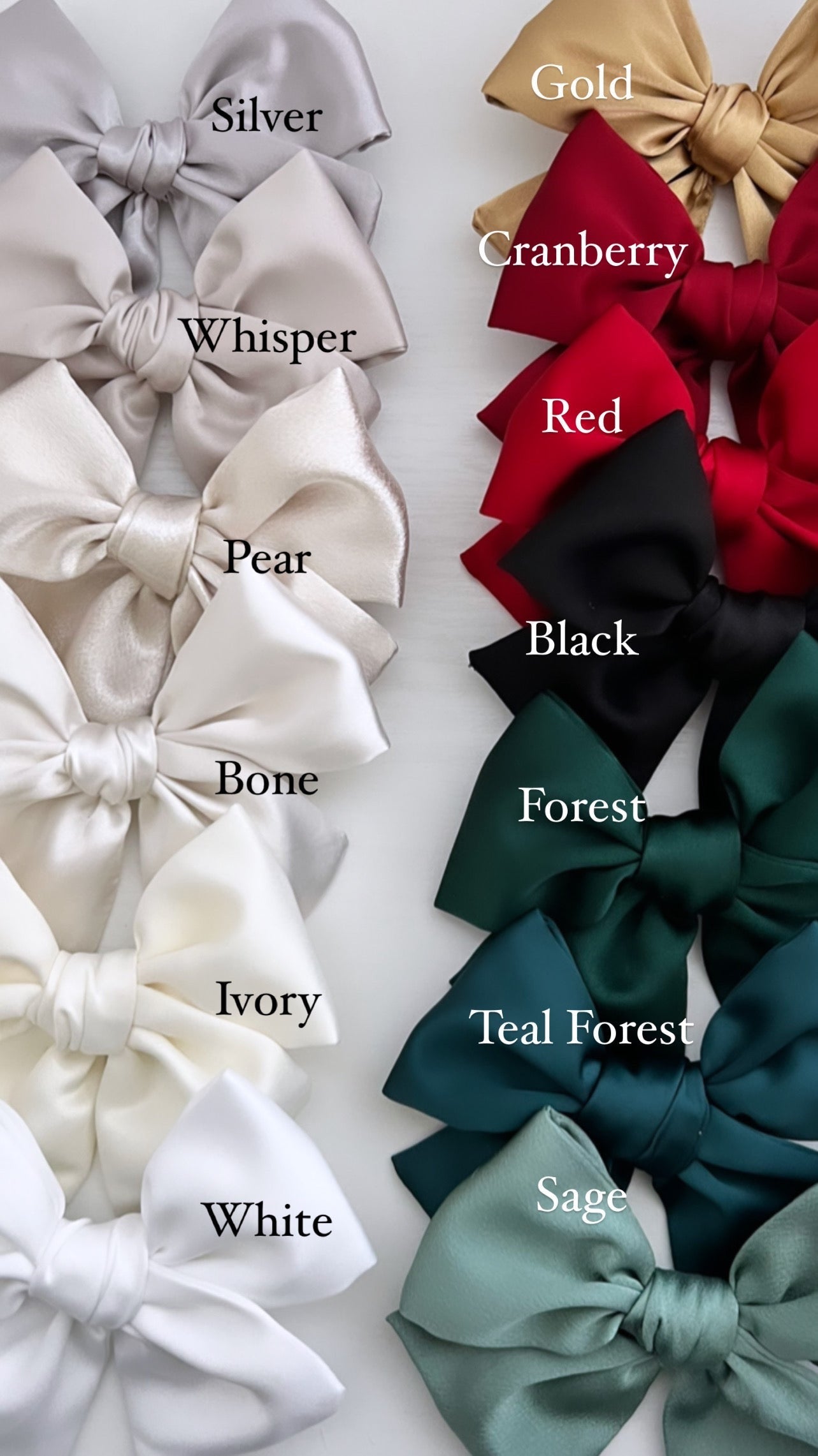 Initial Satin Must Have