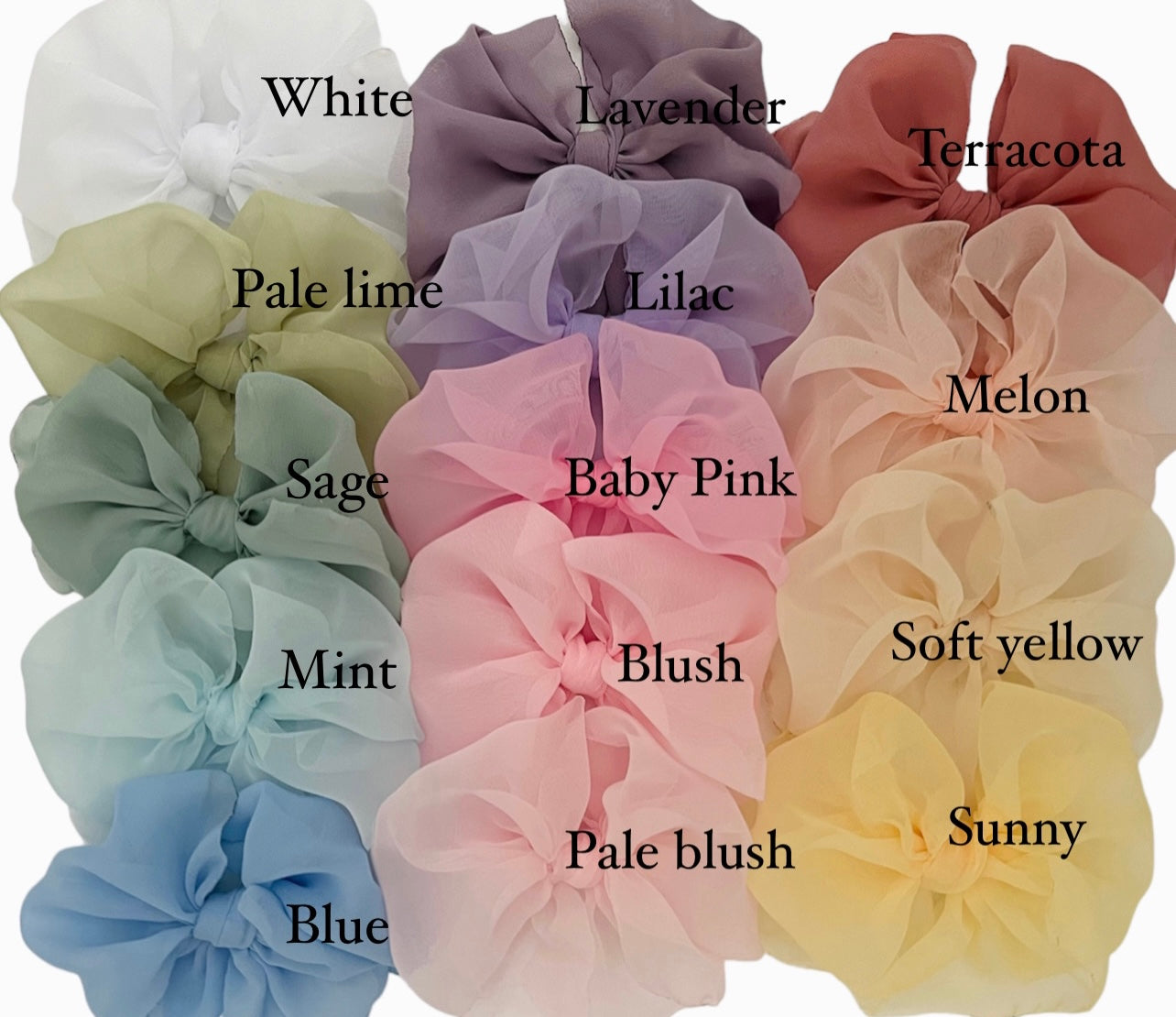 Chiffon Puffer Headband